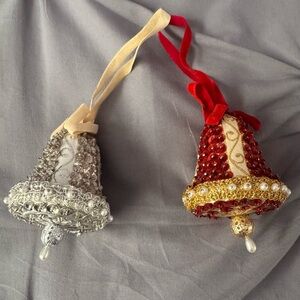 Vintage push pin ornaments